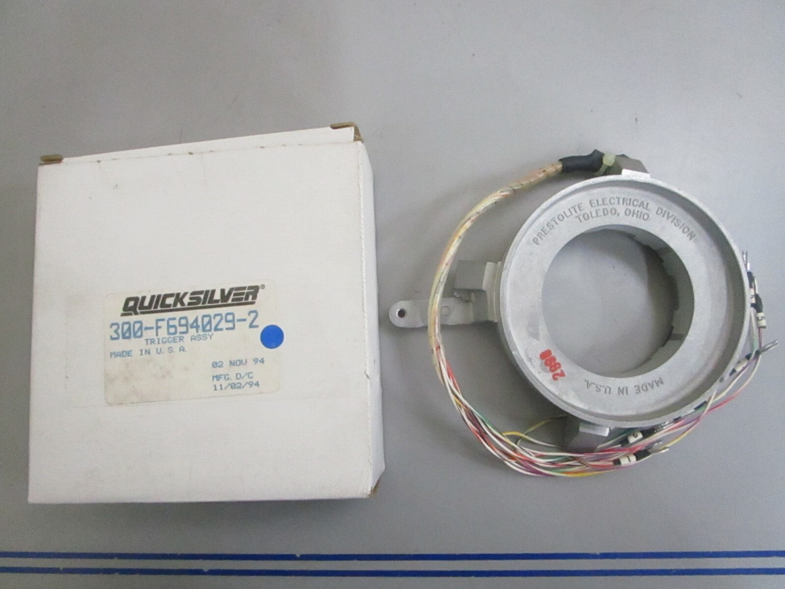 *NEW OEM* 0820 Mercury Quicksilver Trigger Assy 300-F694029-2