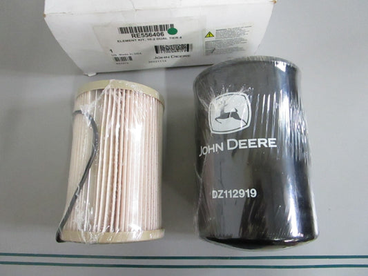 John Deere RE556406 Primary Final Fuel Filter Kit 10-2 Dual Tier 4 NEW OEM 0820