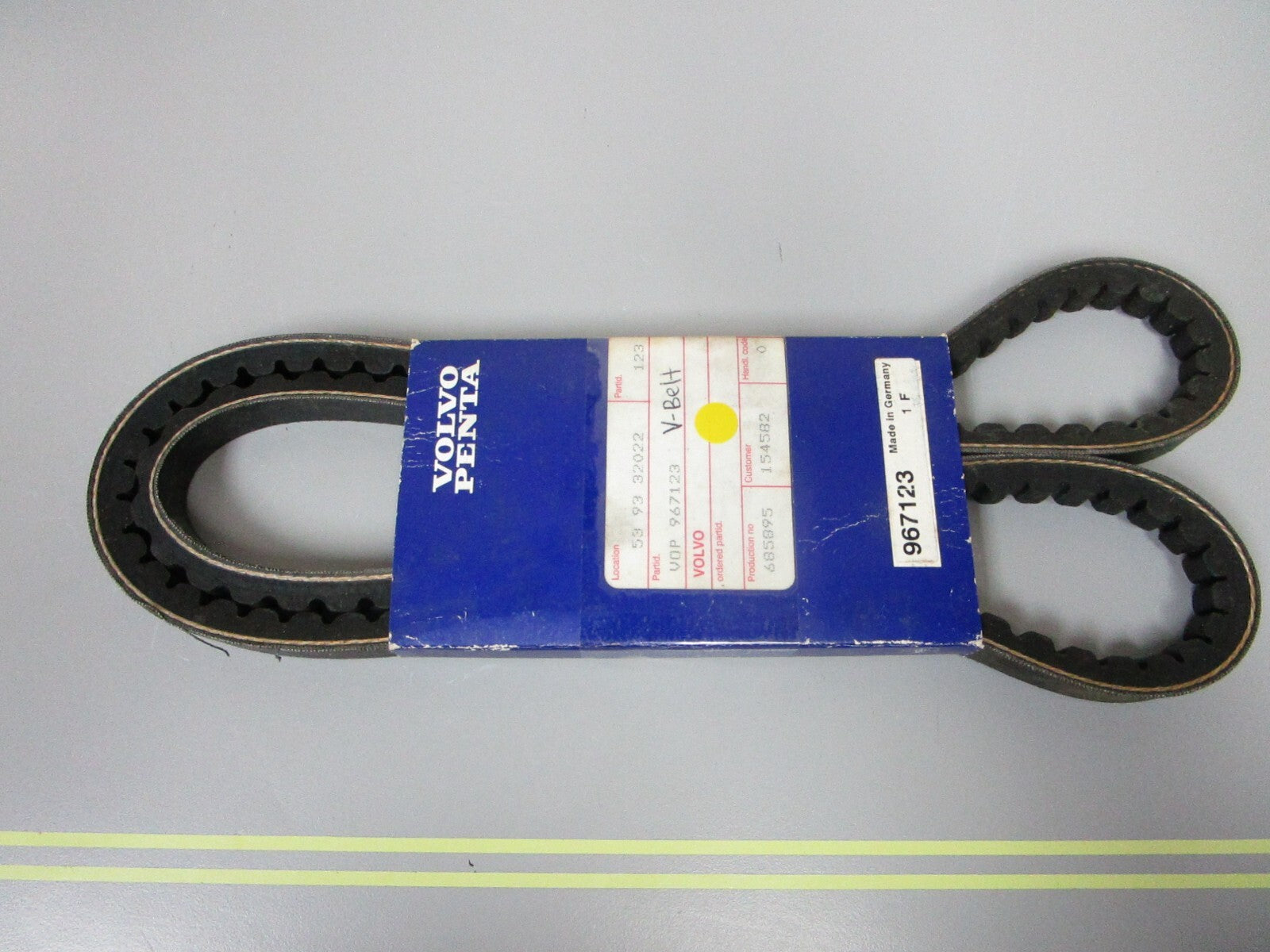 *NEW OEM* 0720 Volvo Penta V-Belt 967123