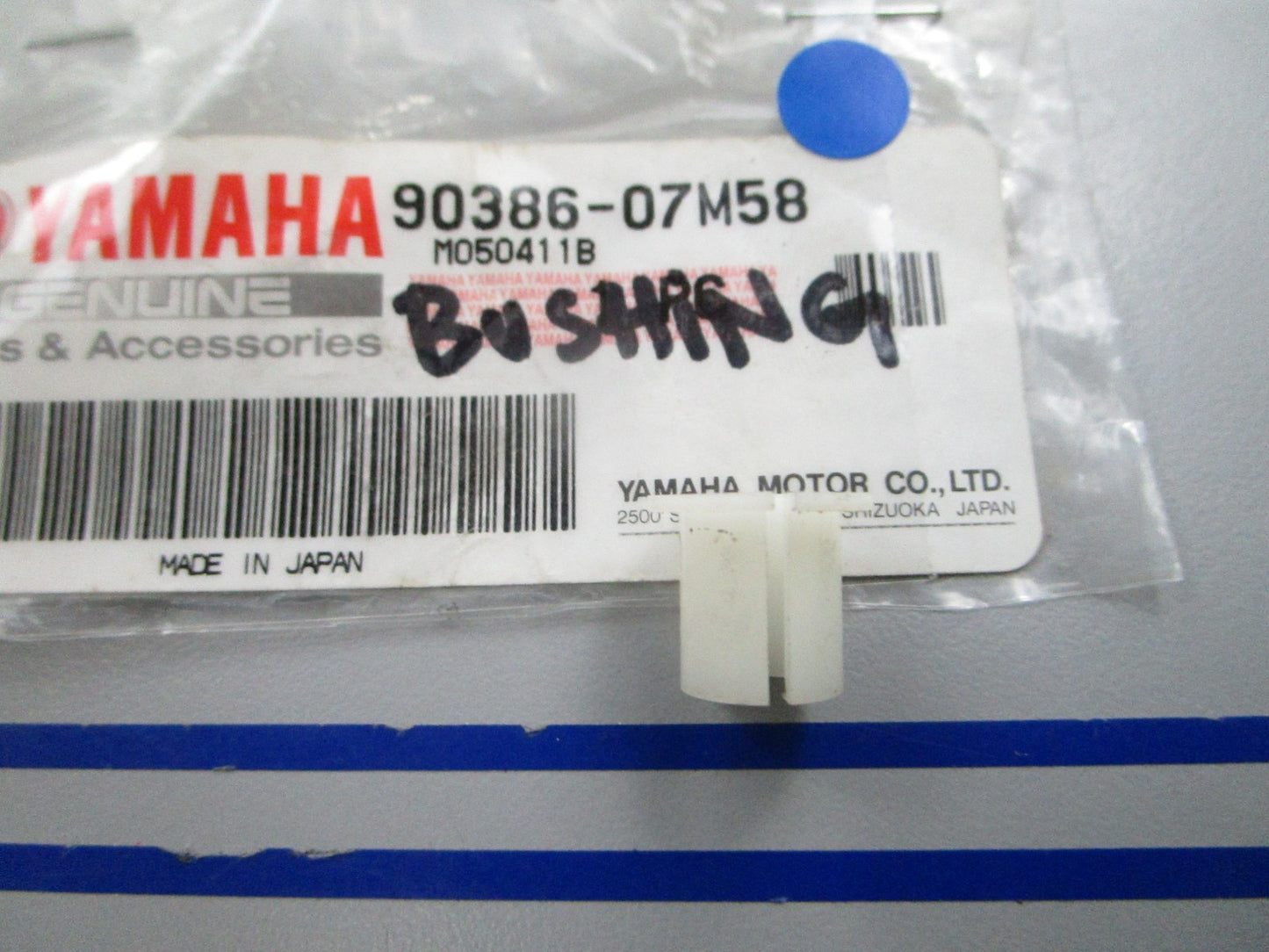 NEW OEM Yamaha 90386-07M58 Bushing 0810