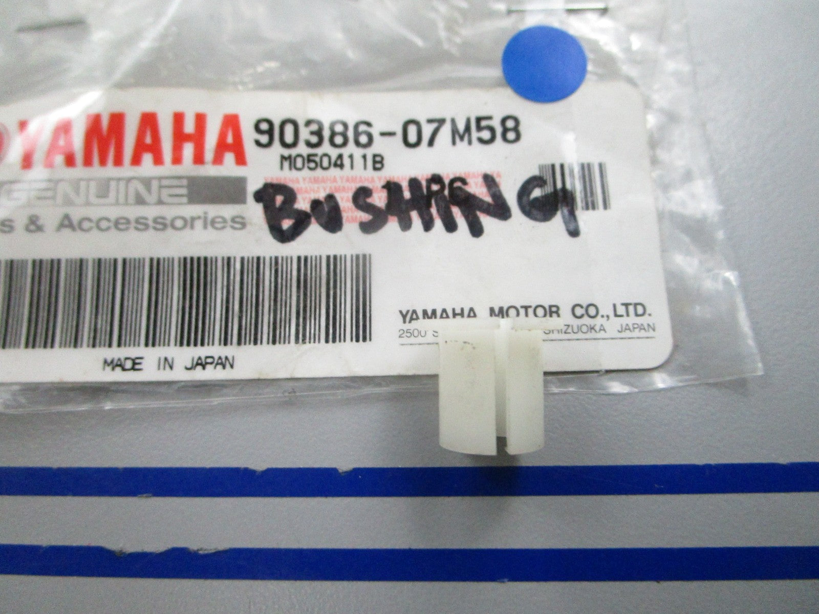 NEW OEM Yamaha 90386-07M58 Bushing 0810