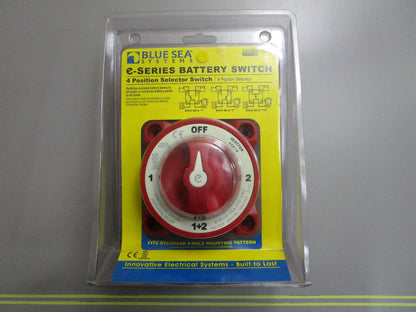 *NEW* 0820 Blue Sea Systems e-Series 4 Position Selector Switch 9001e