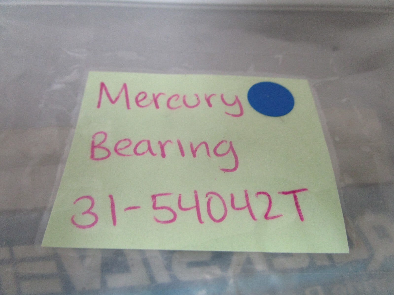 *NEW OEM* 0720 Mercury Quicksilver Bearing 31-54042T