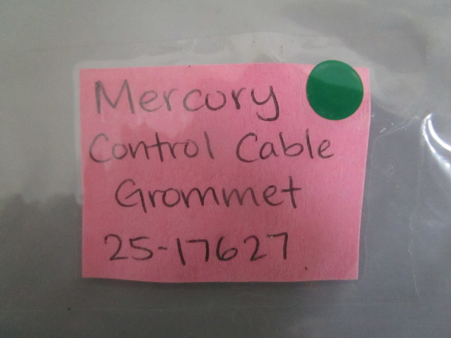 NEW OEM 25-17627 Mercury Quicksilver Control Cable Grommet 0820