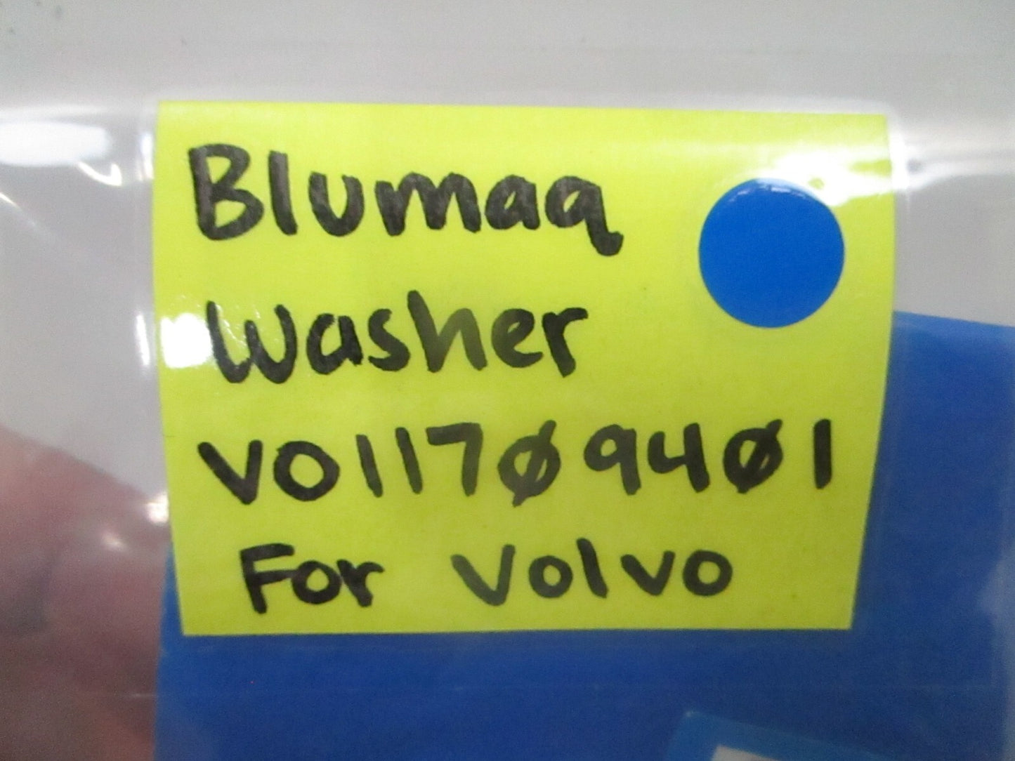 *NEW* 0780 Blumaq Washer VO11709401 for Volvo