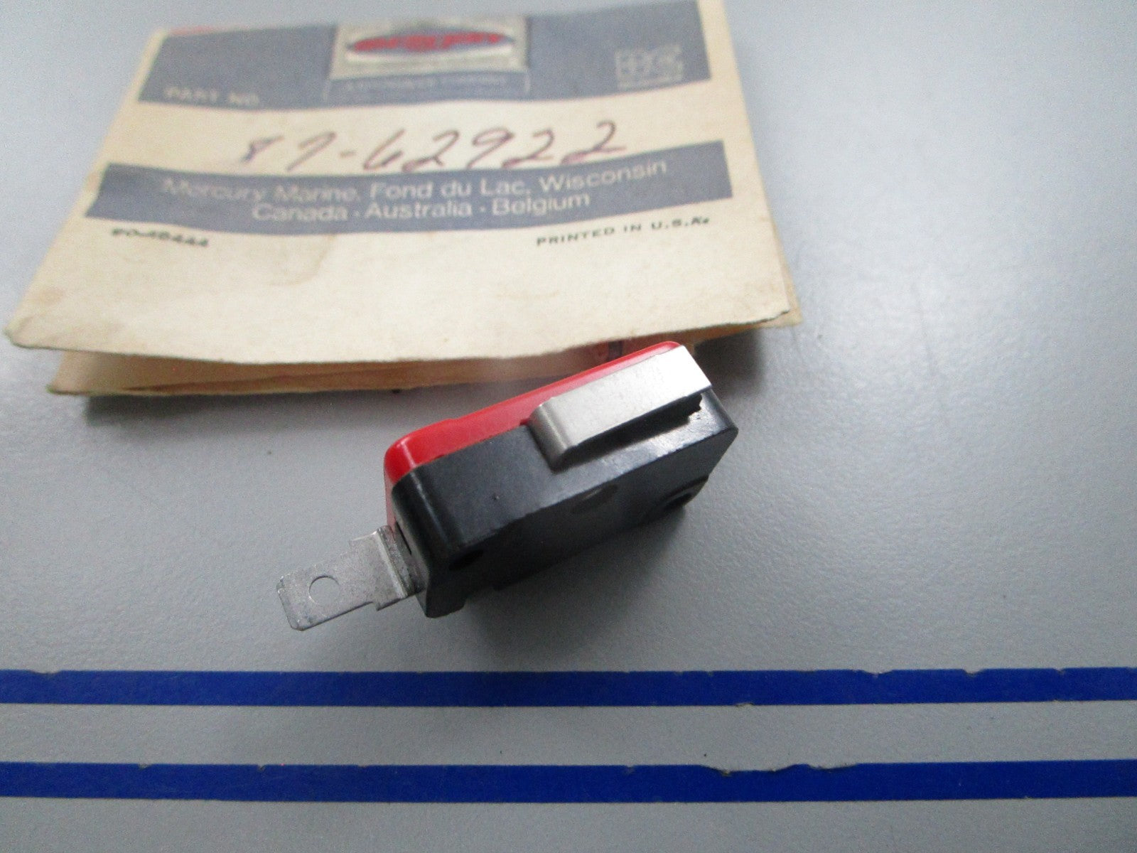 NEW OEM 87-62922 Mercury Quicksilver Shift Switch 0810