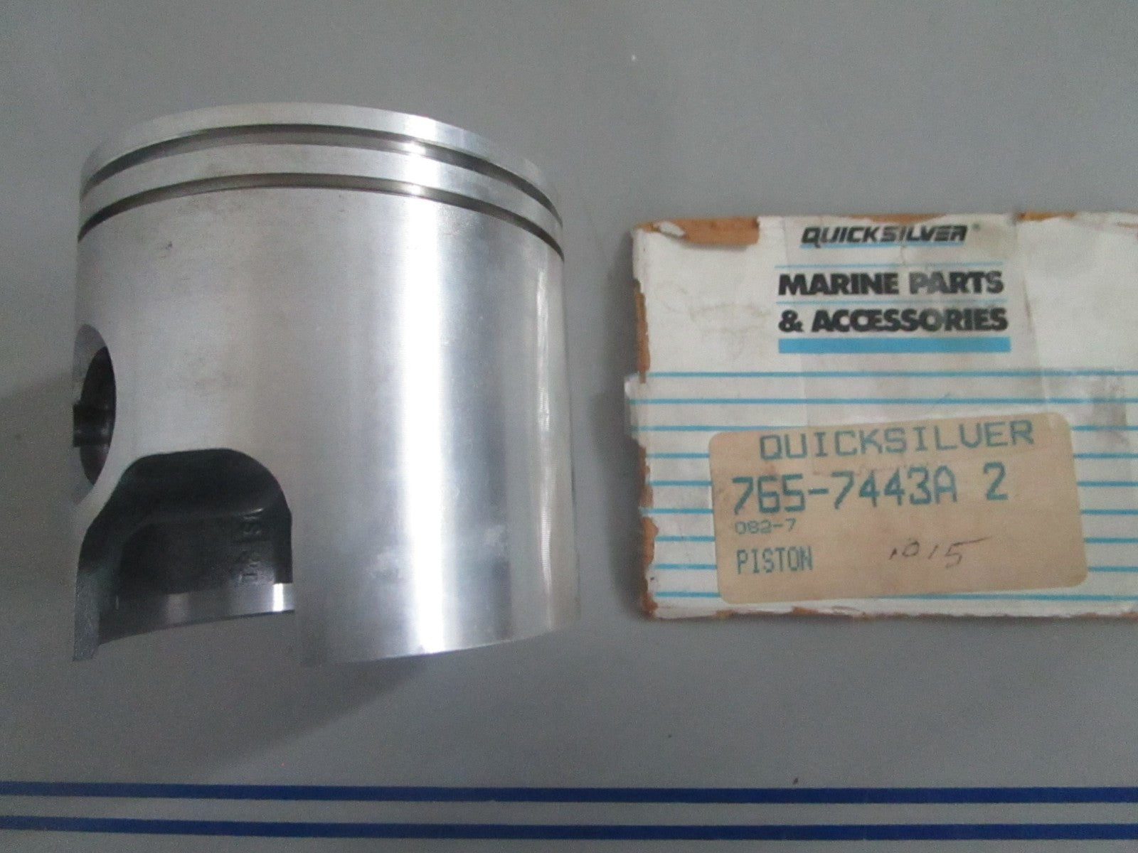 *NEW OEM* 0820 Mercury Quicksilver Piston Ay 765-7443A2