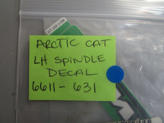 *NEW* 0770 Arctic Cat LH Spindle Decal 6611-631