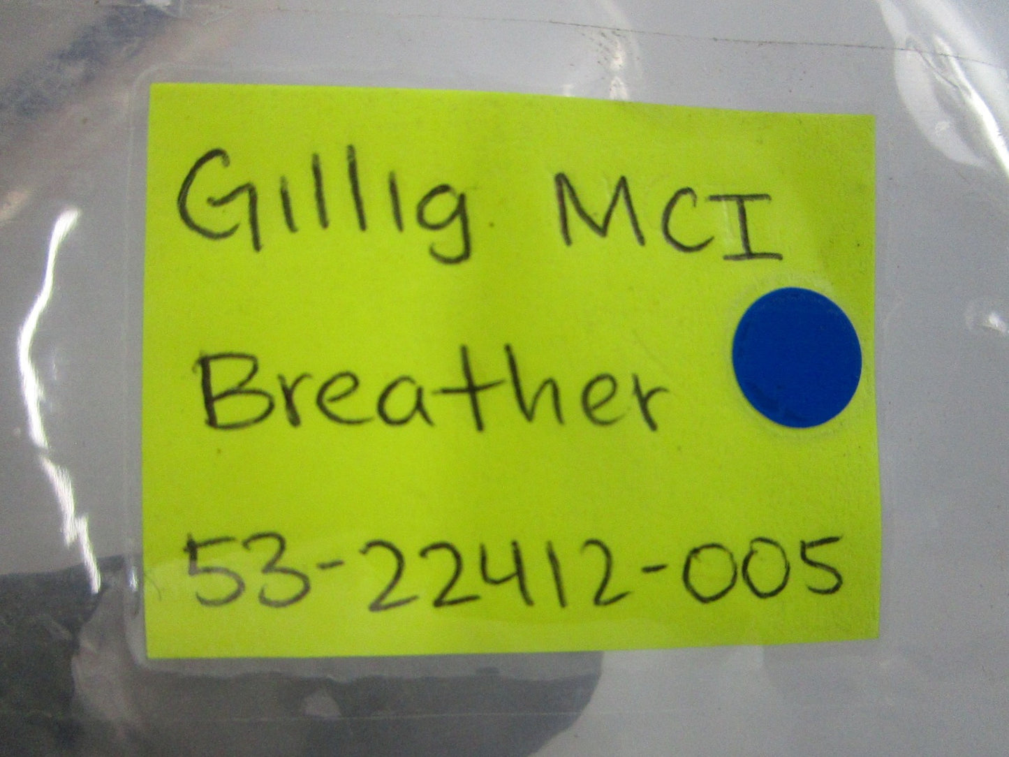 NEW OEM 53-22412-005 Gillig MCI Breather 0810