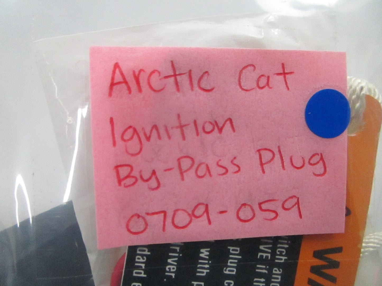 *NEW OEM* 0810 Arctic Cat Ignition By Pass Plug 0709-059