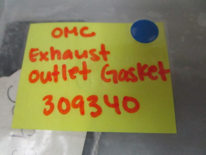*NEW OEM* (LOT OF 2) 0810 OMC Johnson Evinrude Outlet Gasket 909340 0909340