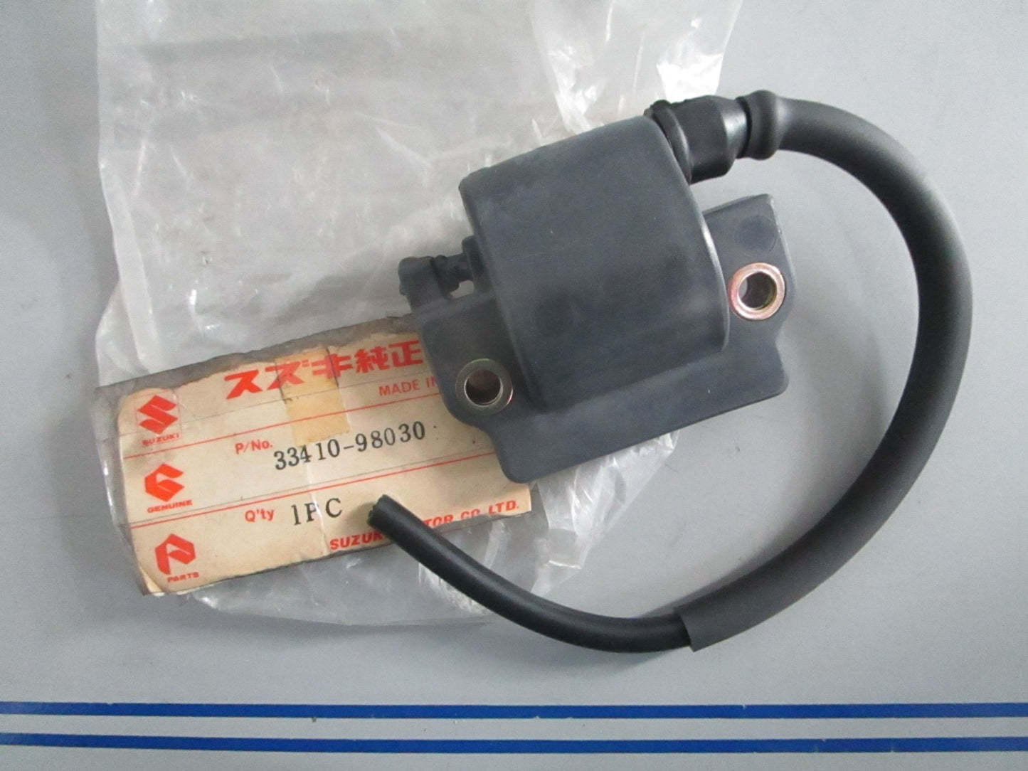 NEW OEM Suzuki 33410-98030 Ignition Coil 0820