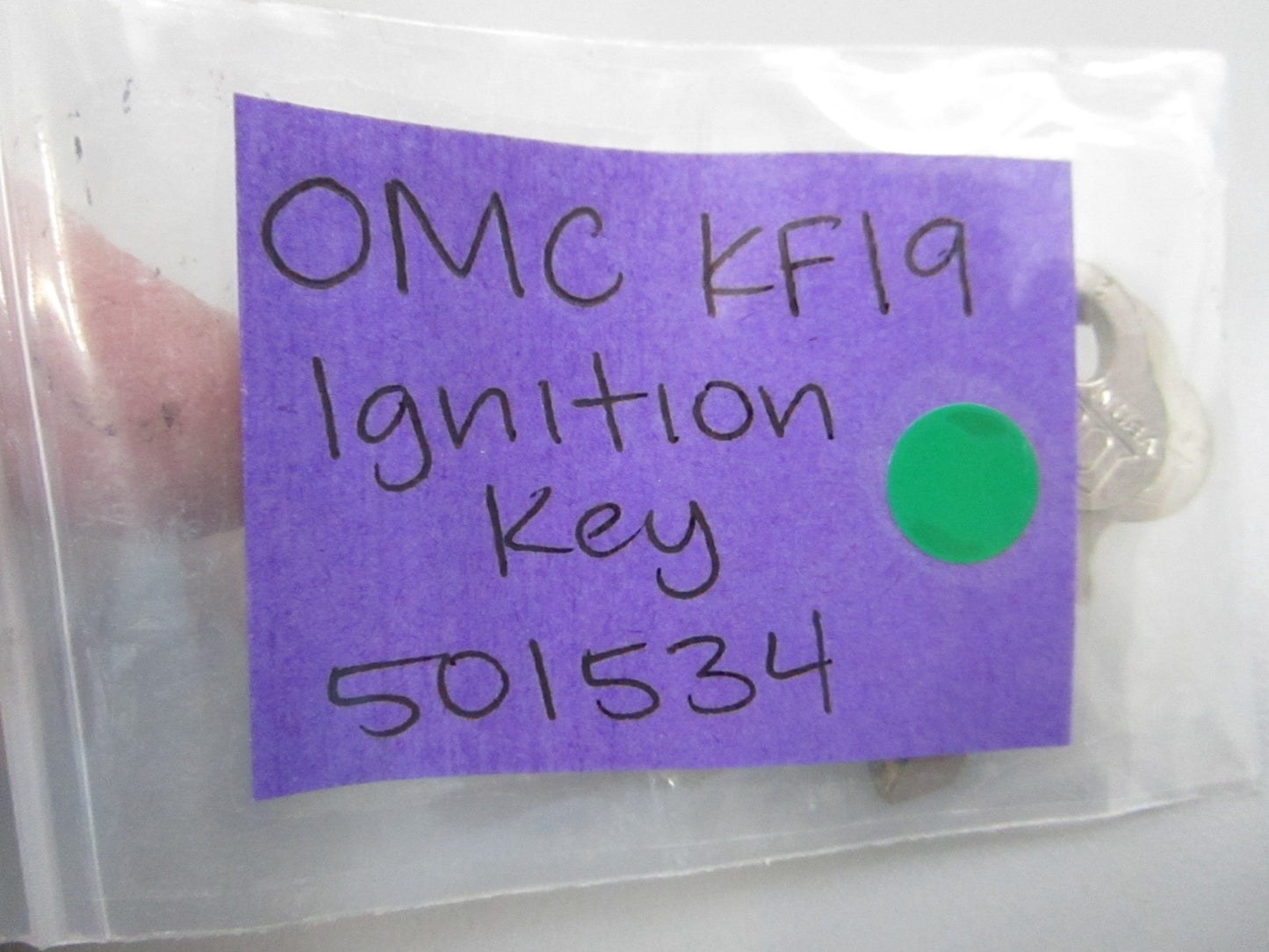 NEW OEM (LOT OF 2) 501534 0501534 OMC Johnson Evinrude KF 19 Ignition Key 0810