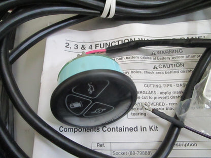 *NEW OEM* 0820 Mercury Quicksilver Warning Gauge Kit 79-859698A1