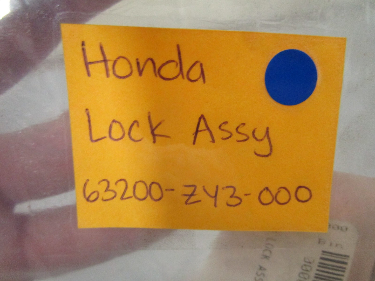 *NEW OEM* 0810 Honda Lock Assembly 63200-ZY3-000