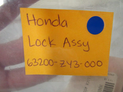 *NEW OEM* 0810 Honda Lock Assembly 63200-ZY3-000