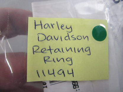 NEW OEM (LOT OF 9) 11494 Harley Davidson Retaining Ring 0810