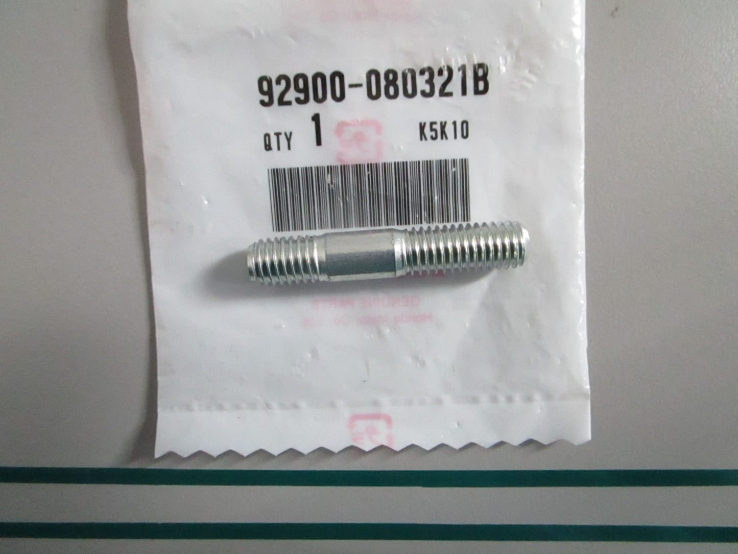 NEW OEM 92900-080321B Honda Oil Stud Bolt 0820