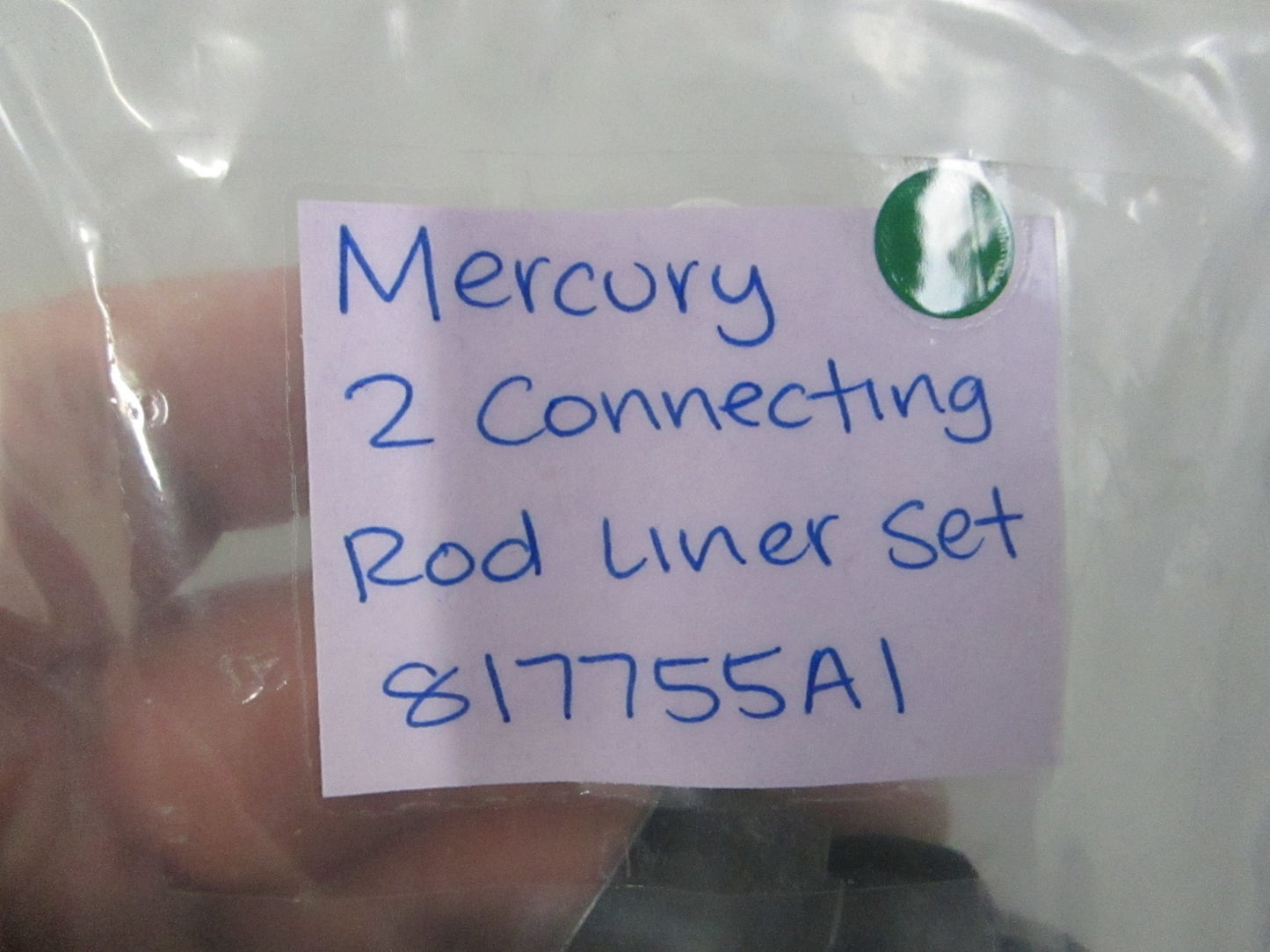 NEW OEM 817755A1 Mercury Quicksilver 2 Connecting Rod Liner Set 0810