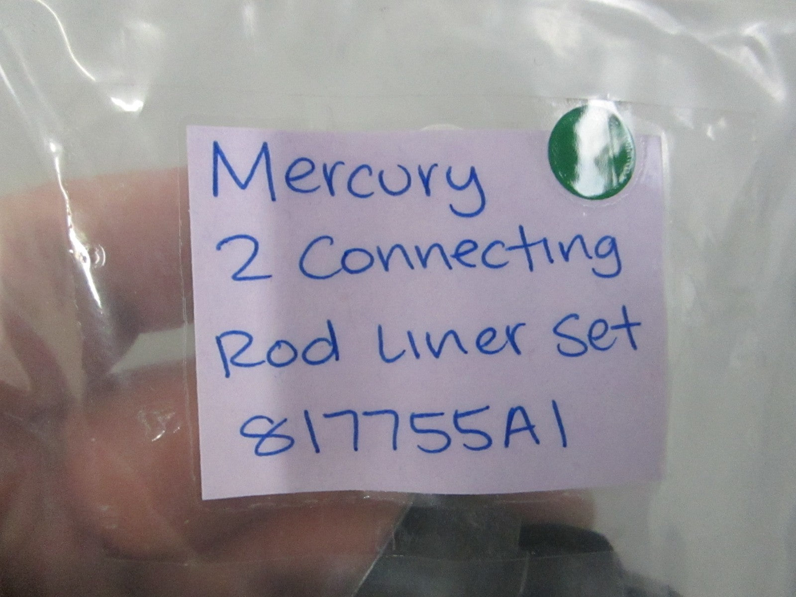 NEW OEM 817755A1 Mercury Quicksilver 2 Connecting Rod Liner Set 0810