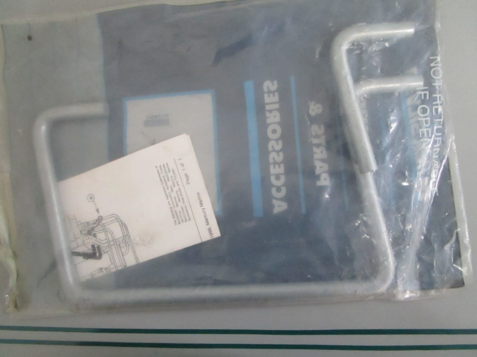 Mercury NEW OEM Tilt Lock Bracket Kit F5H216 NOS Force 40-70HP Outboard 0820