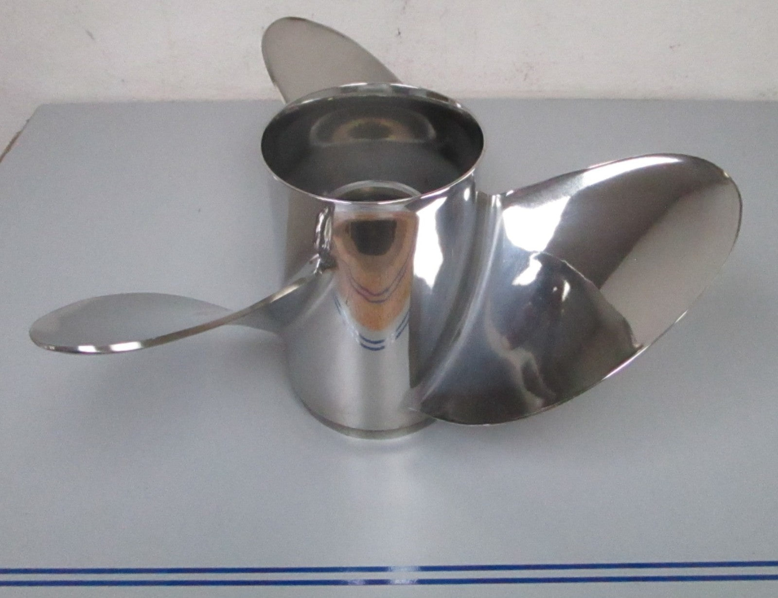 *NEW OEM* 0720 Yamaha 3 Blade Stainless Steel 14 ½ x 21 Propeller 66K-45976-B0