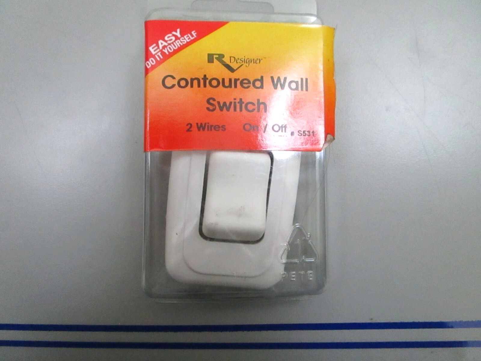 *NEW* 0780 RV Designer On/Off Contoured Wall Switch 2 Wires S531