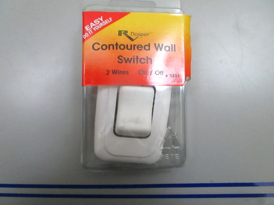 *NEW* 0780 RV Designer On/Off Contoured Wall Switch 2 Wires S531