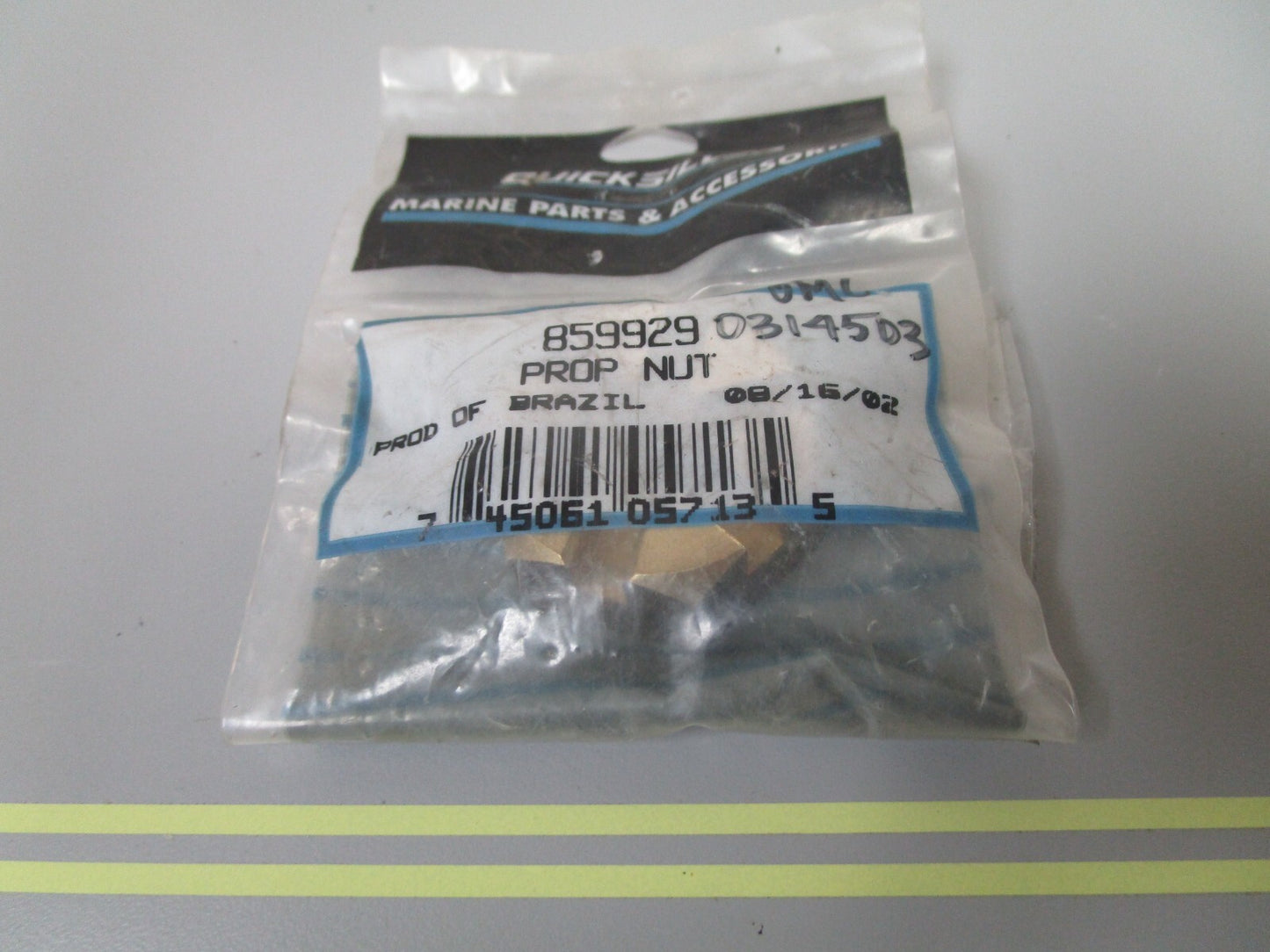 *NEW OEM* 0810 Mercury Quicksilver Propeller Nut 859929