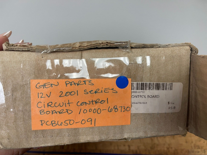 *NEW* 0720 Gen Part 12V 2001 Series Circuit Control Board PCB650-091 10000-68730