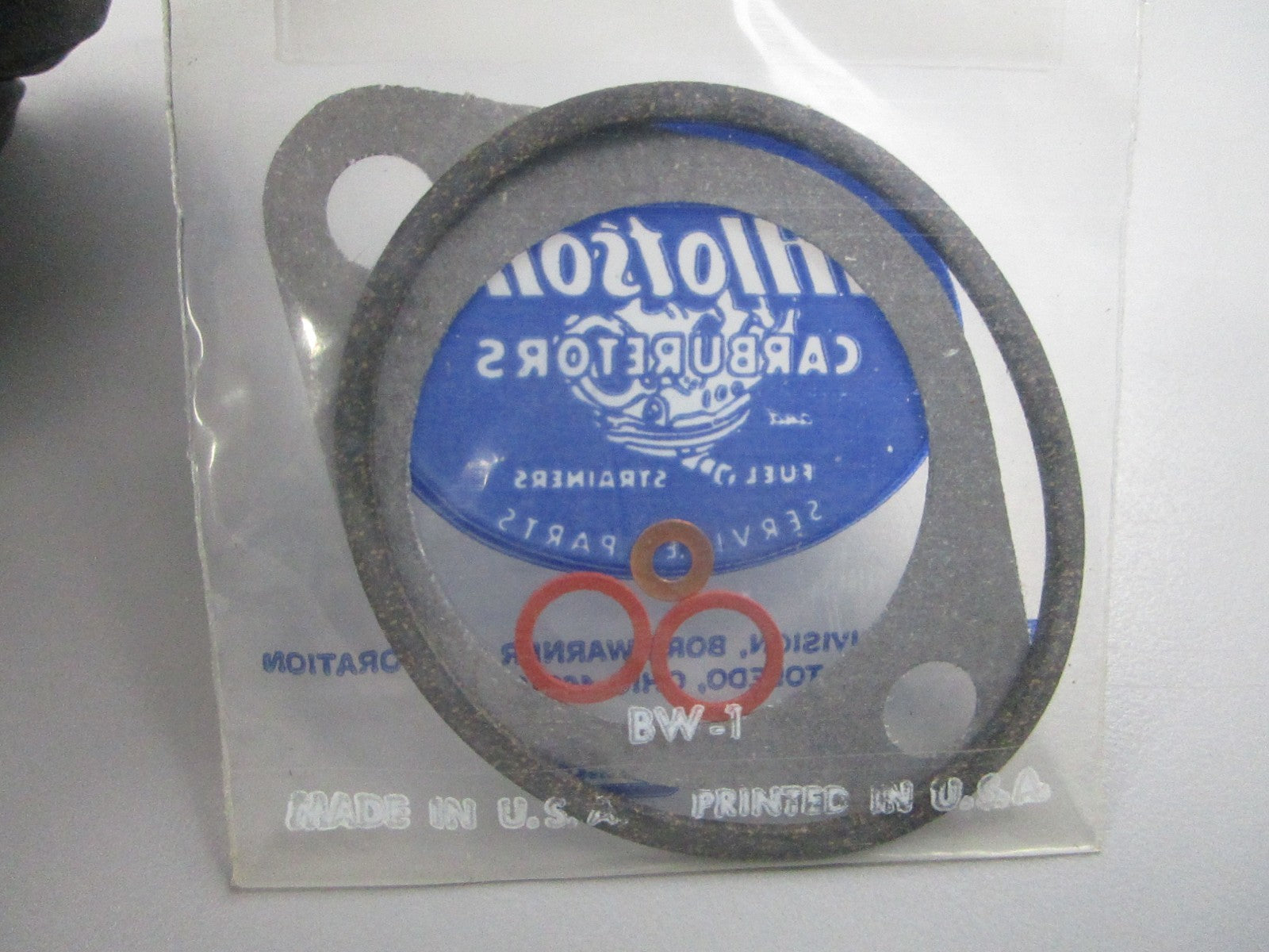NEW GS-1WB Tillotson Carburetor Gasket Kit 0810