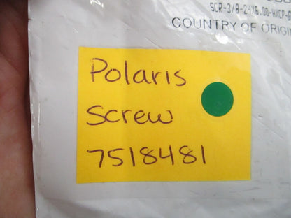 NEW OEM 7518481 Polaris Screw 0810