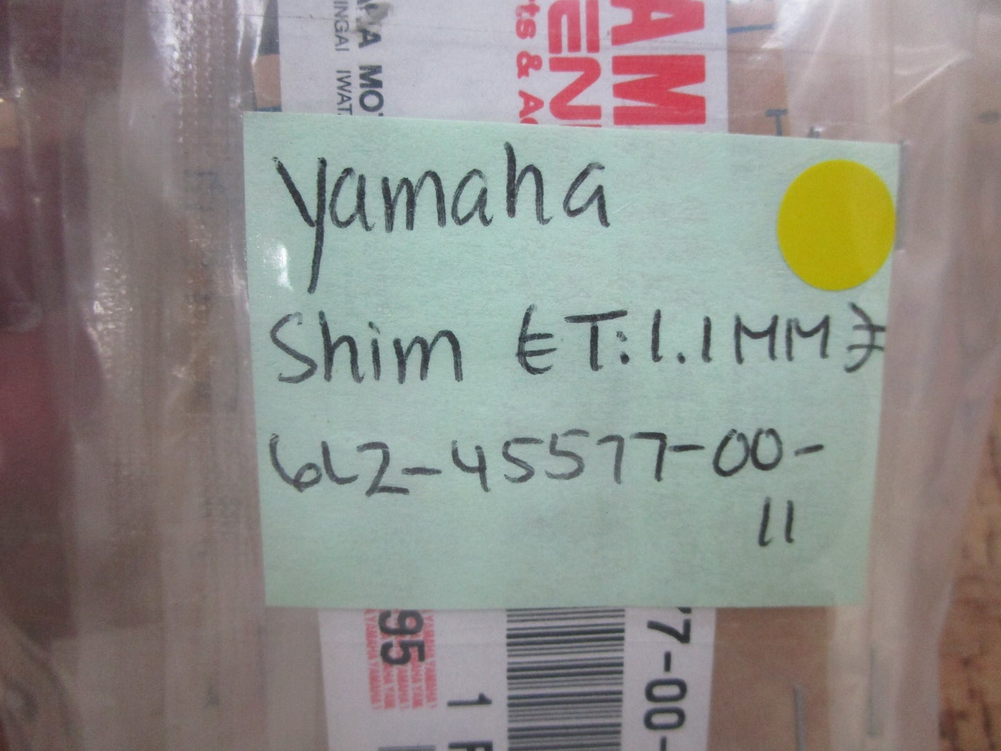 *NEW OEM* 0750 Yamaha SHIM (T.1.1mm)  6L2-45577-00-11