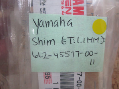 *NEW OEM* 0750 Yamaha SHIM (T.1.1mm)  6L2-45577-00-11