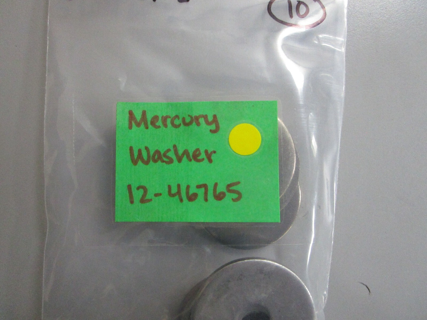 *NEW OEM* (LOT OF 2) 0810 Mercury Quicksilver Washer 12-46765