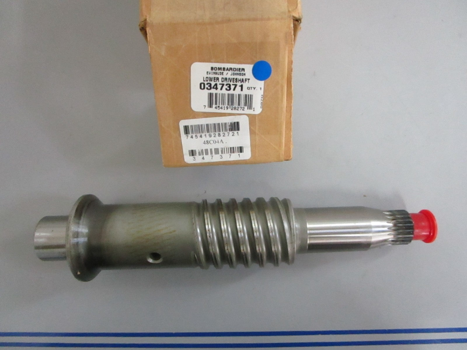 *NEW OEM* 0820 OMC Johnson Evinrude Lower Driveshaft 347371 0347371