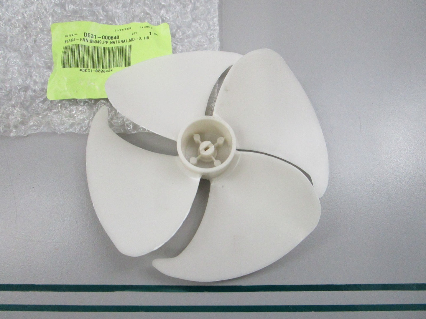 Samsung NEW OEM Microwave Cooling Fan Blade DE31-00064B ME16 ME17 NOS Part 0810