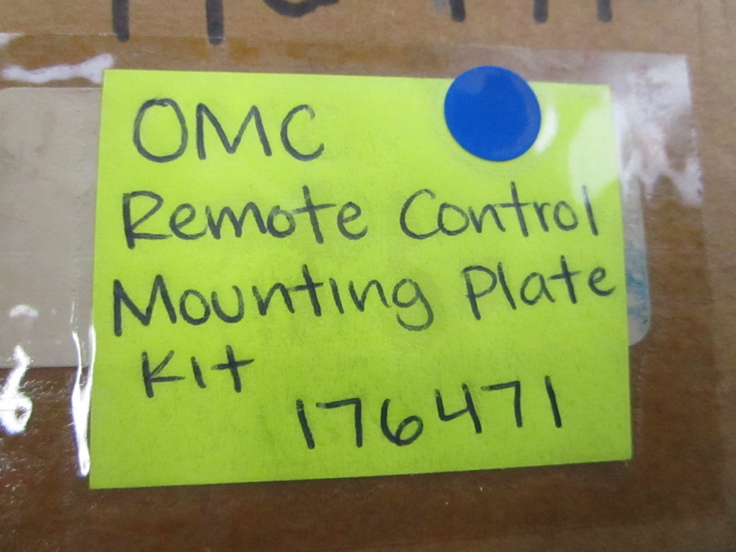 *NEW OEM* 0810 OMC Johnson Evinrude Remote Control Mounting Plate 176471 0176471
