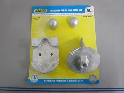 NEW 95001 Seachoice Alpha I Gen I Anode Kit For: Mercury 0820