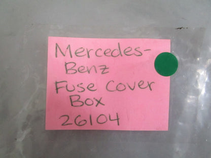 NEW OEM 26104 Mercedes-Benz Fuse Cover Box 0820