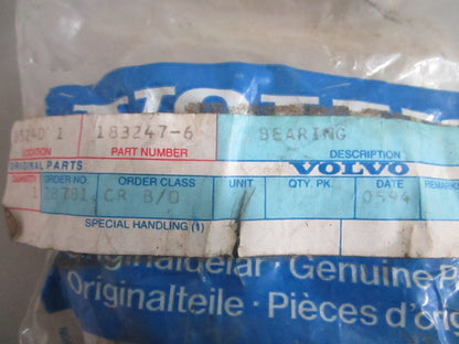 NEW OEM 183247 Volvo Penta Bearing 0820