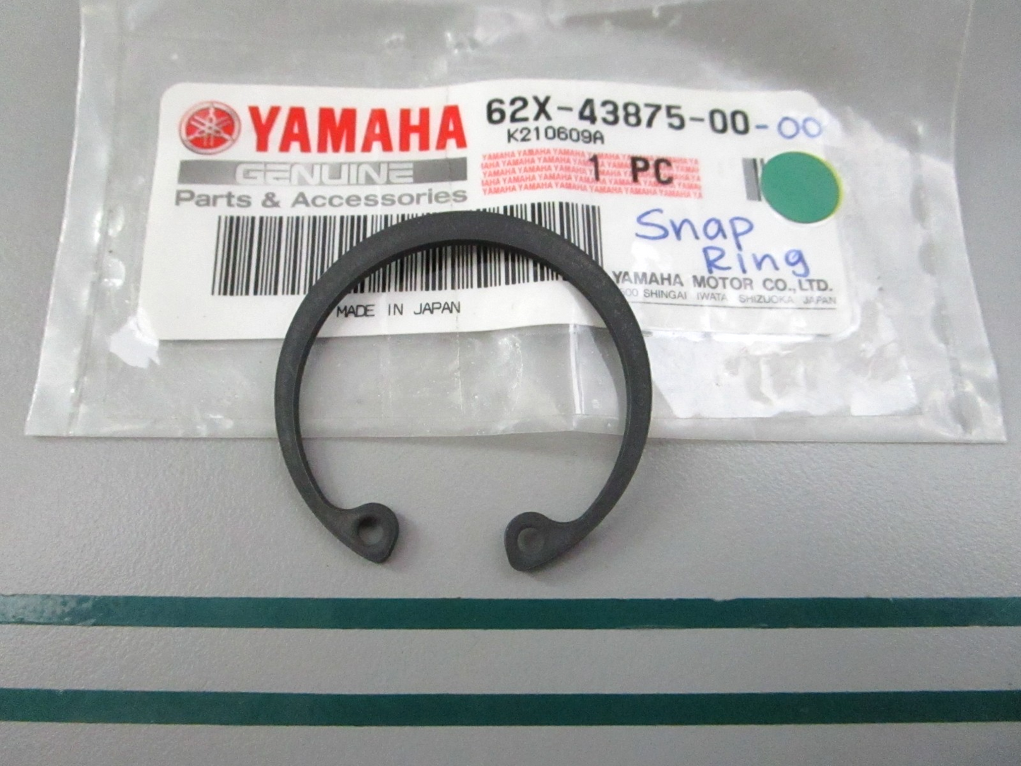 NEW OEM 62X-43875-00-00 Yamaha Snap Ring 0810