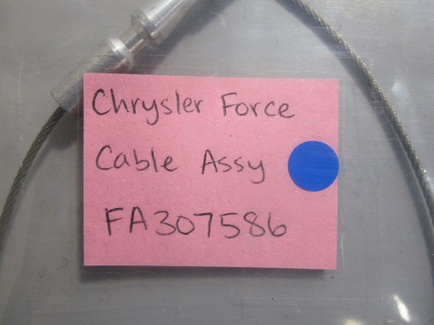*NEW OEM* 0810 Chrysler Force Cable Assembly FA307586