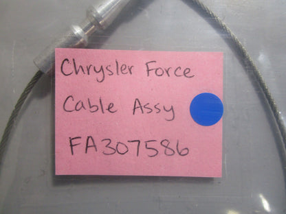 *NEW OEM* 0810 Chrysler Force Cable Assembly FA307586