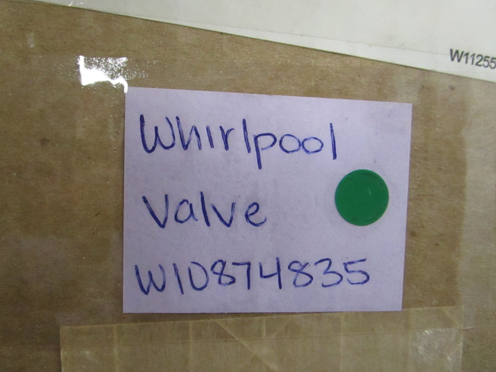 NEW OEM W10874835 Whirlpool Valve 0810