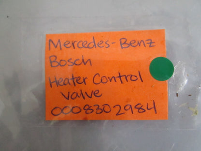 NEW OEM 0008302984 Mercedes-Benz Bosch Heater Control Valve 0820