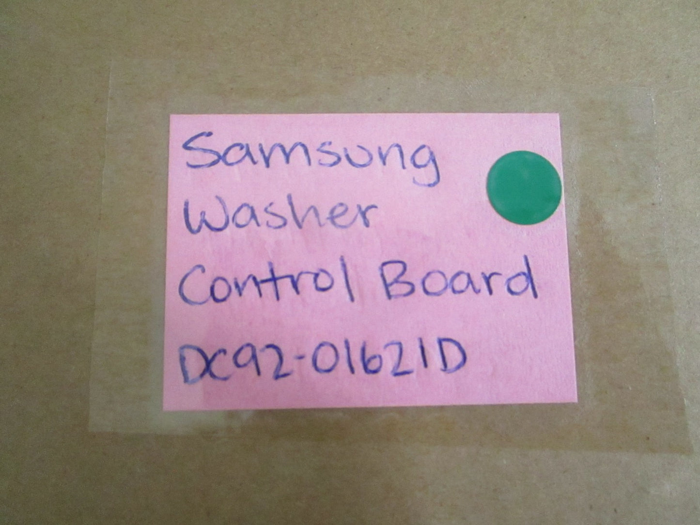 NEW OEM DC92-01621D Samsung Washer Control Board 0820