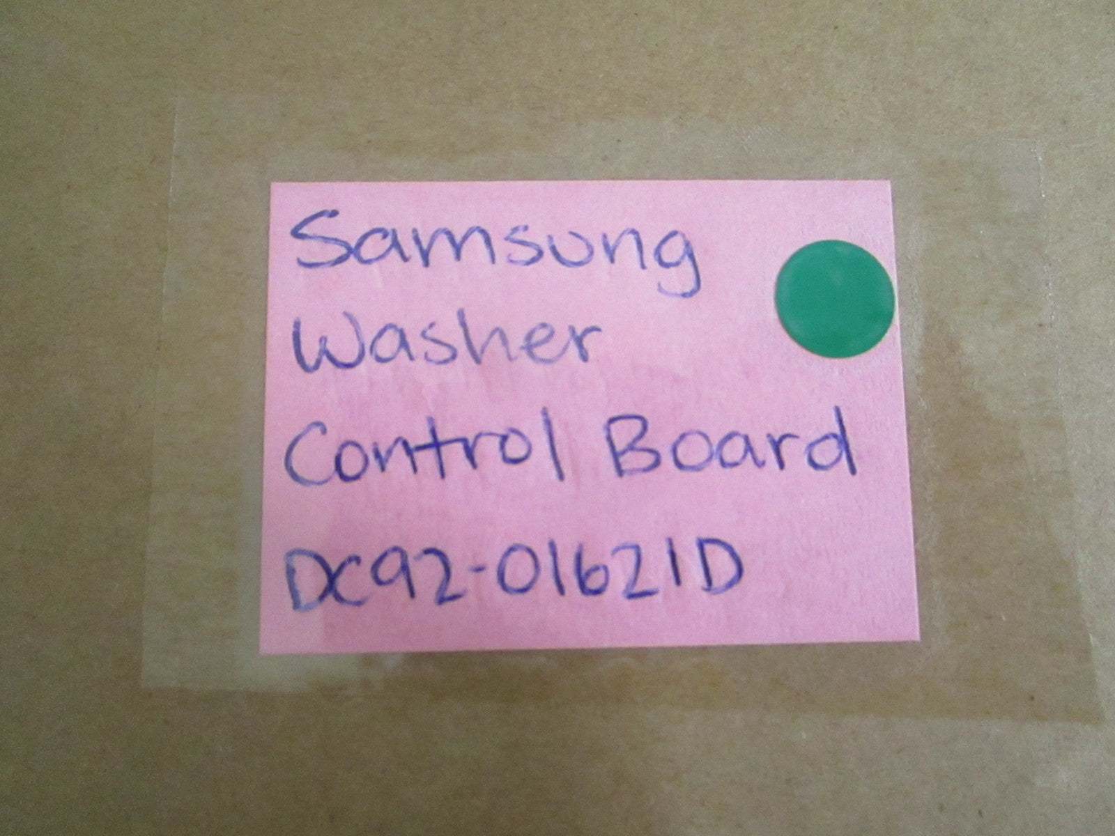 NEW OEM DC92-01621D Samsung Washer Control Board 0820