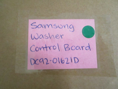 NEW OEM DC92-01621D Samsung Washer Control Board 0820