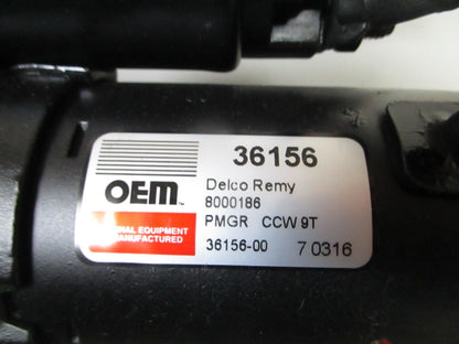 NEW 36156 Replaces: Volvo Mercury 5.7L 7.4L OEM Delco Remy 12V 9T Starter 0720
